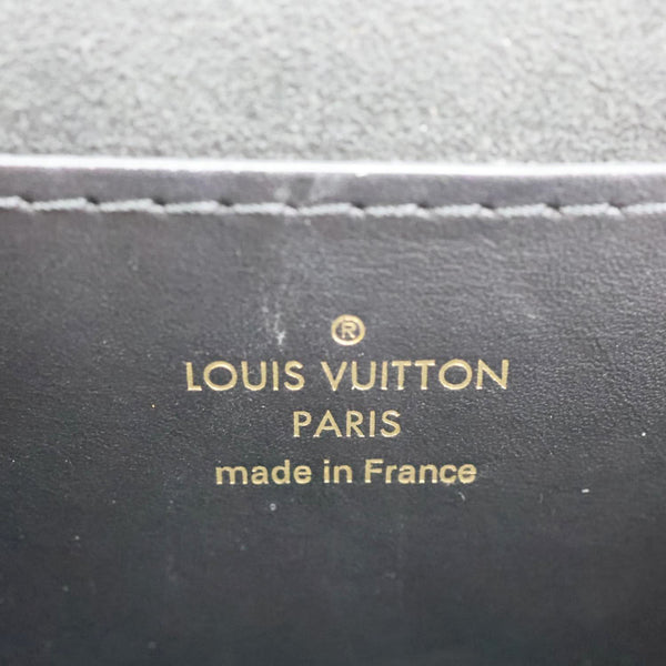 LOUIS VUITTON Dauphine Micro Monogram Reverse Canvas Crossbody Bag Brown