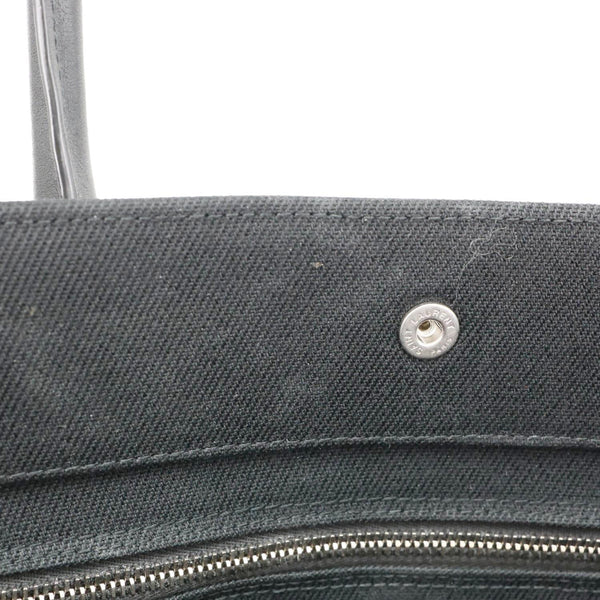 YVES SAINT LAURENT Rive Gauche Leather Tote Bag Black