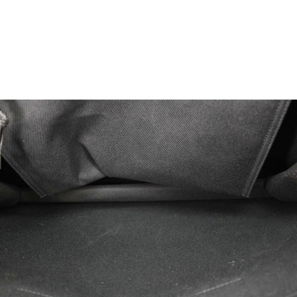 YVES SAINT LAURENT Rive Gauche Leather Tote Bag Black