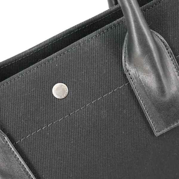 YVES SAINT LAURENT Rive Gauche Leather Tote Bag Black