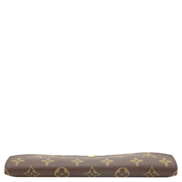 LOUIS VUITTON Kirigami Pochette Large Monogram Canvas Clutch Brown