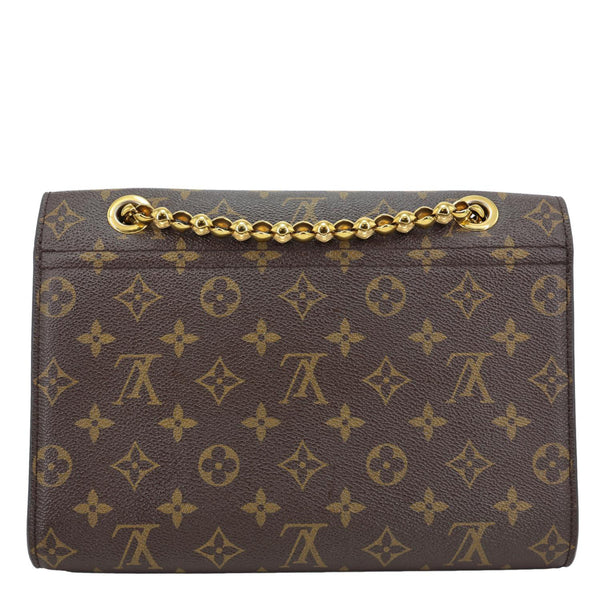 LOUIS VUITTON Victoire Monogram Canvas Chain Shoulder Bag Marin
