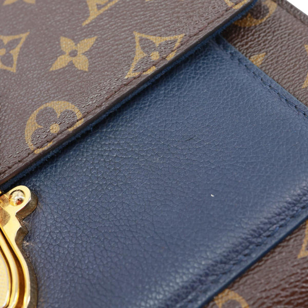 LOUIS VUITTON Victoire Monogram Canvas Chain Shoulder Bag Marin