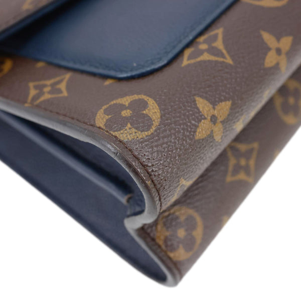 LOUIS VUITTON Victoire Monogram Canvas Chain Shoulder Bag Marin