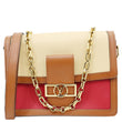 LOUIS VUITTON Dauphine Taurillon Leather Shoulder Bag Cream