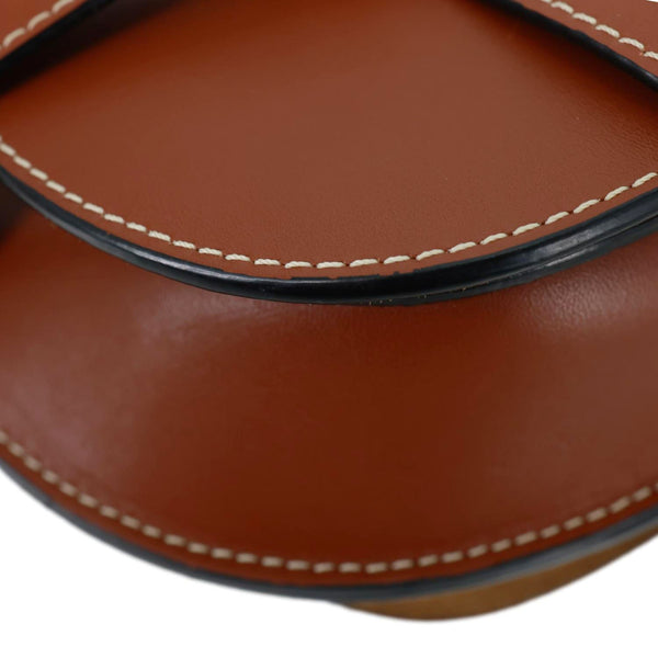 LOEWE Gate Leather Shoulder Bag Brown