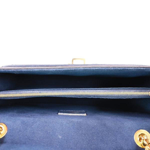 LOUIS VUITTON Victoire Monogram Canvas Chain Shoulder Bag Marin