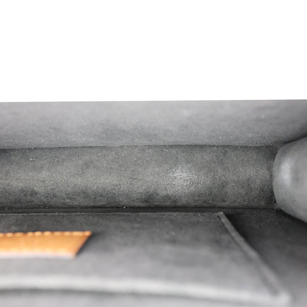 LOUIS VUITTON Dauphine Taurillon Leather Shoulder Bag Cream