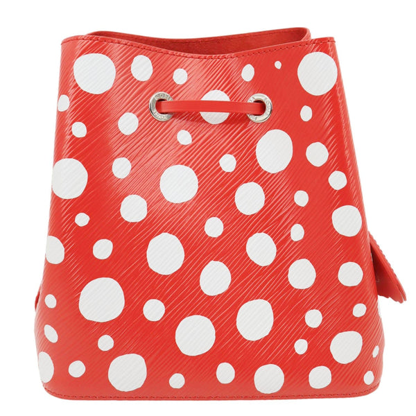 LOUIS VUITTON x Yayoi Kusama NeoNoe BB Epi Leather Shoulder Bag Red