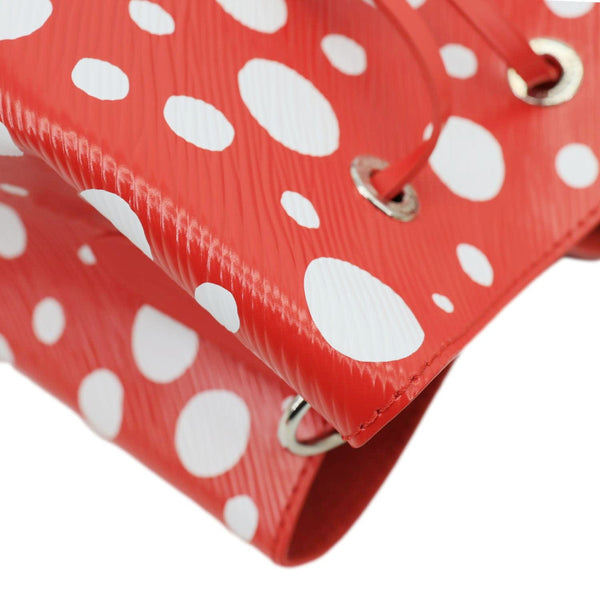 LOUIS VUITTON x Yayoi Kusama NeoNoe BB Epi Leather Shoulder Bag Red