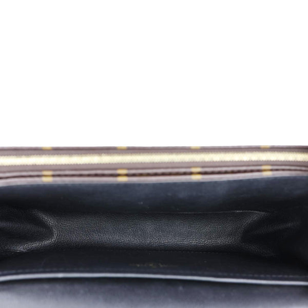 LOUIS VUITTON Marceau Monogram Canvas Chain Shoulder Bag Black