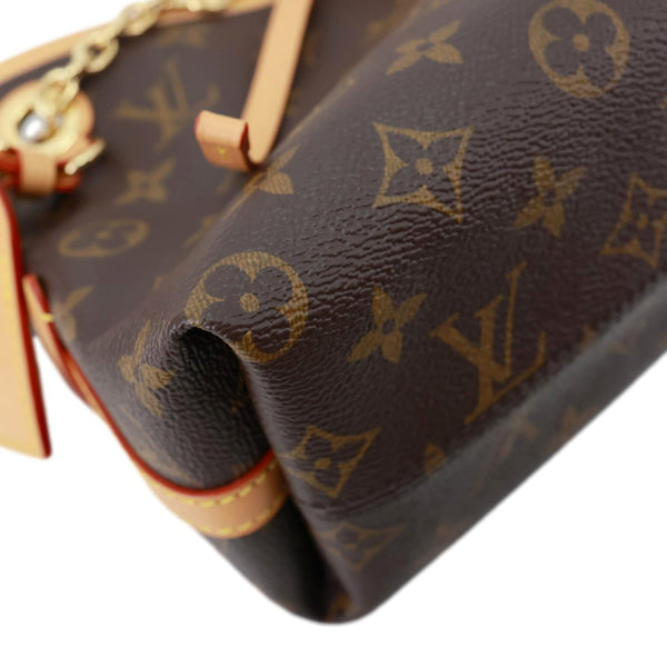 LOUIS VUITTON Carryall BB Monogram Canvas Shoulder Bag Brown