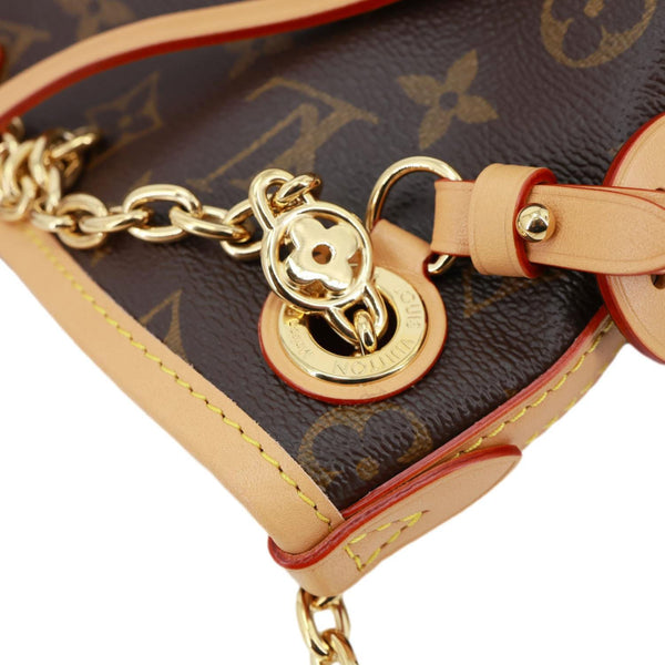 LOUIS VUITTON Carryall BB Monogram Canvas Shoulder Bag Brown