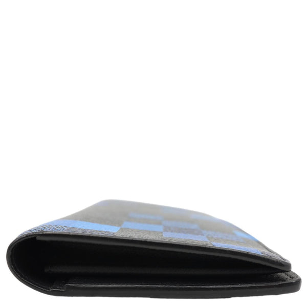 LOUIS VUITTON Brazza Damier Graphite Pixel Wallet Black