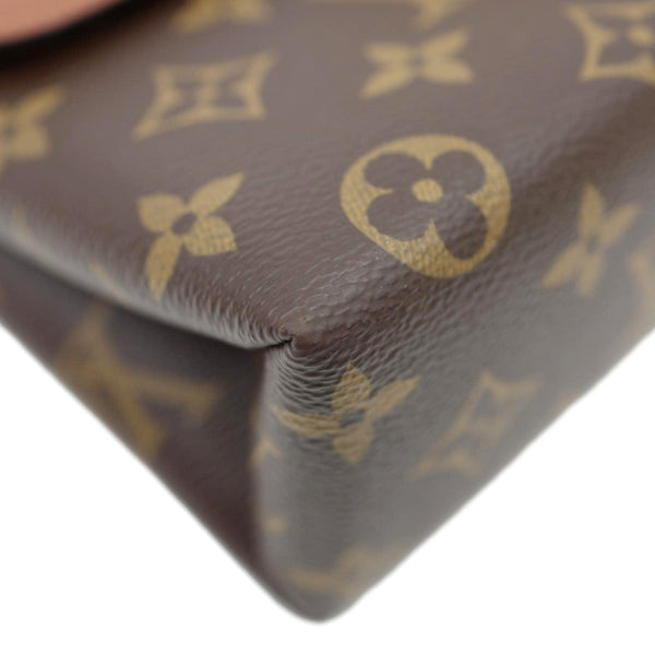 LOUIS VUITTON Locky BB Monogram Canvas Shoulder Bag Brown