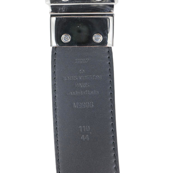 LOUIS VUITTON Damier Infini Belt Black Size 110/44