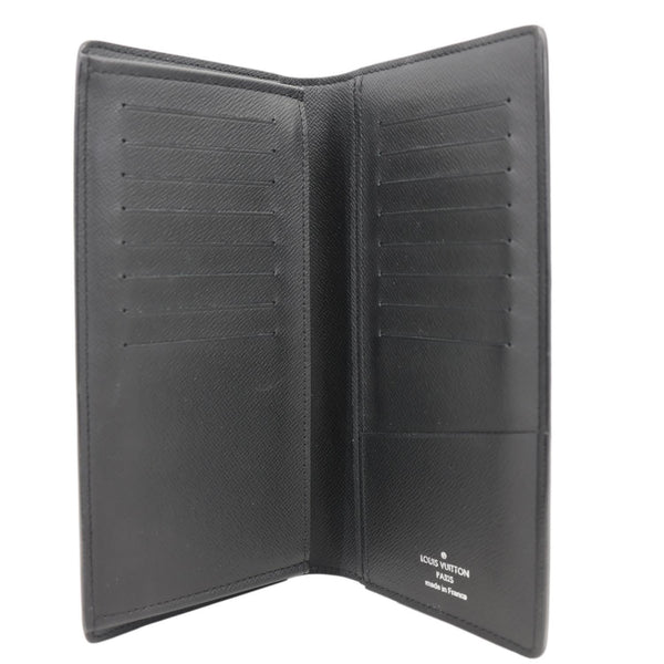 LOUIS VUITTON Brazza Damier Graphite Pixel Wallet Black