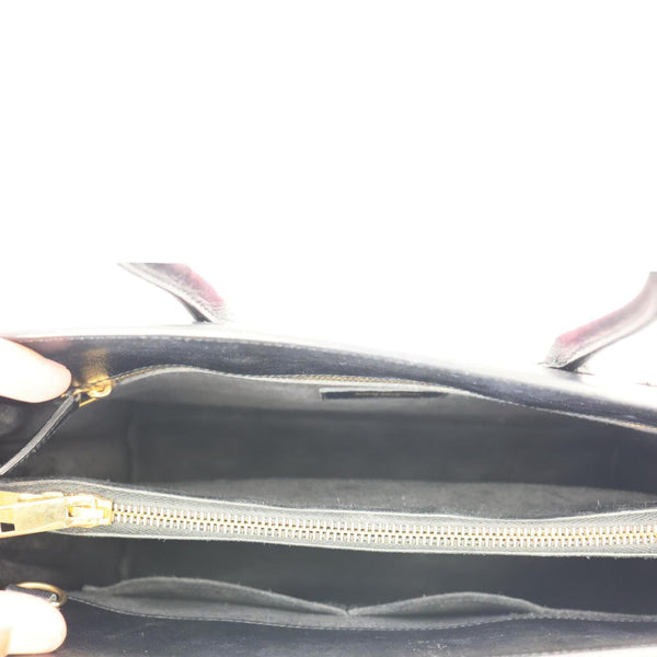 YVES SAINT LAURENT Sac De Jour Small Python Leather Shoulder Bag Pink