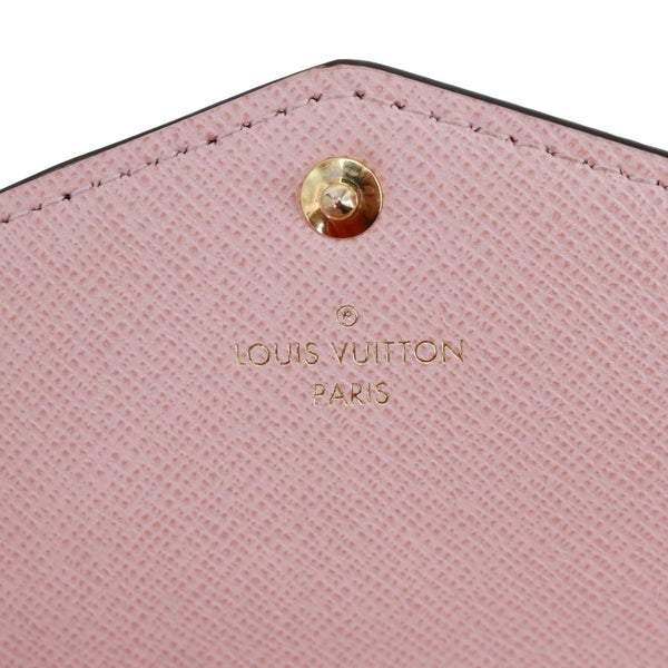 LOUIS VUITTON Sarah Monogram Canvas Wallet Brown