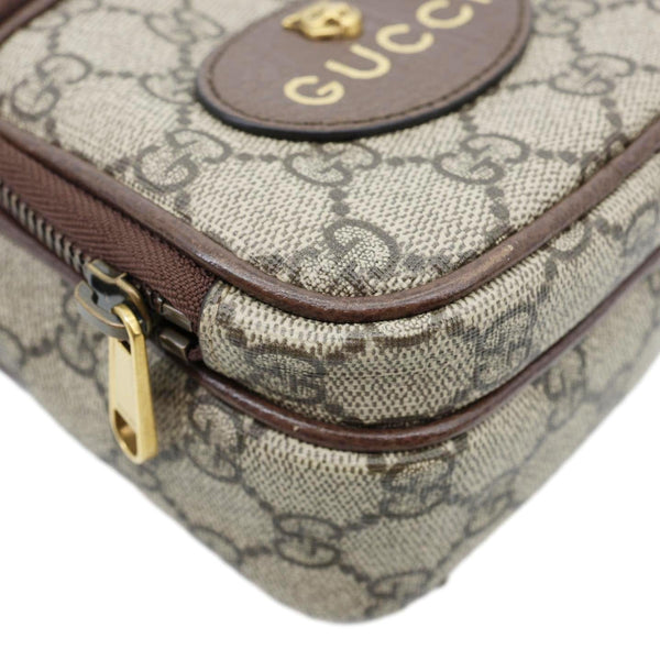 Gucci Neo Vintage Mini GG Supreme Canvas Crossbody Bag Beige 658556