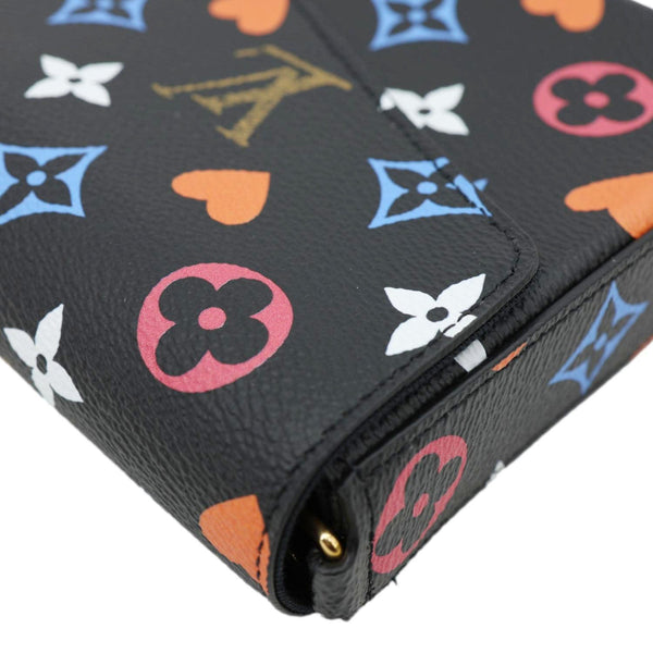 LOUIS VUITTON Pochette Felicie Game On Canvas Crossbody Bag Multicolor