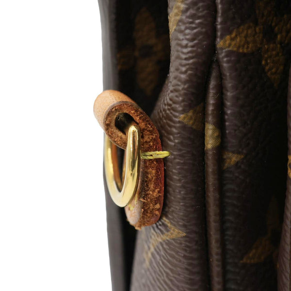 LOUIS VUITTON Metis Pochette Monogram Canvas Crossbody Bag Brown