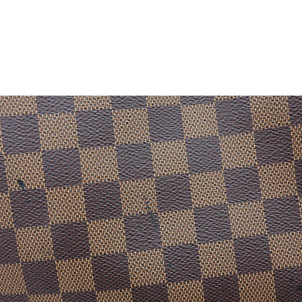 LOUIS VUITTON Neverfull GM Damier Ebene Tote Bag Brown
