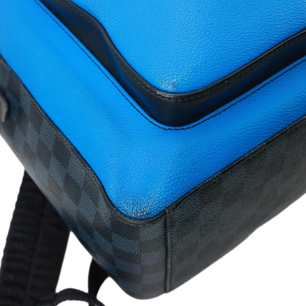 LOUIS VUITTON Josh America's Cup Regatta Damier Cobalt Canvas Backpack Blue