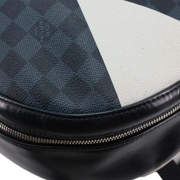 LOUIS VUITTON Josh America's Cup Regatta Damier Cobalt Canvas Backpack Blue