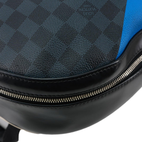 LOUIS VUITTON Josh America's Cup Regatta Damier Cobalt Canvas Backpack Blue