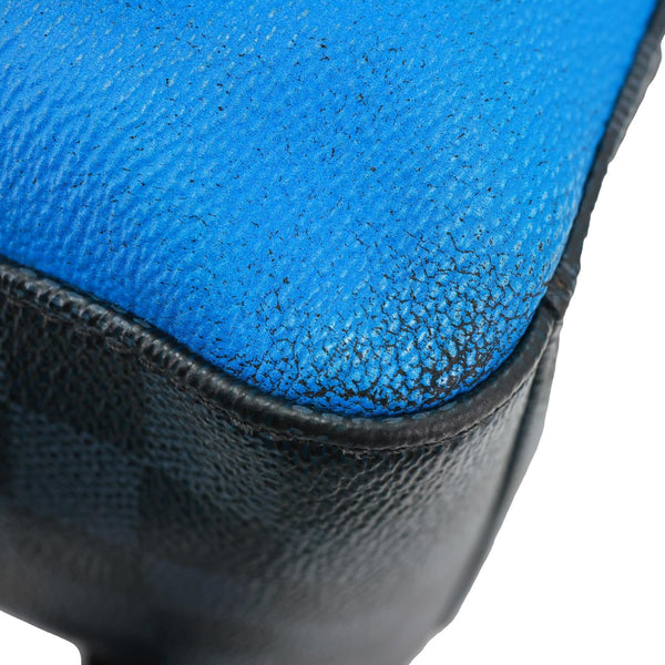 LOUIS VUITTON Josh America's Cup Regatta Damier Cobalt Canvas Backpack Blue