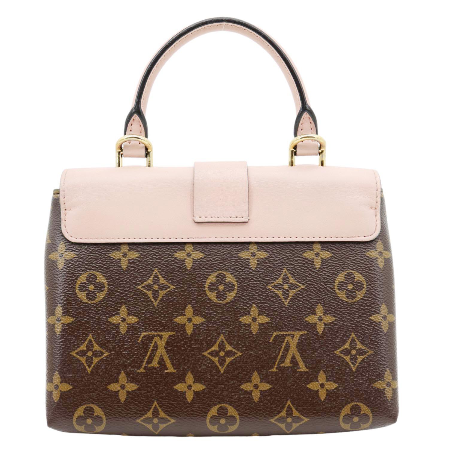 LOUIS VUITTON Locky BB Monogram Canvas Shoulder Bag Pink