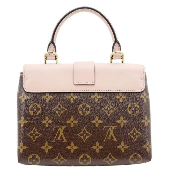 LOUIS VUITTON Locky BB Monogram Canvas Shoulder Bag Pink