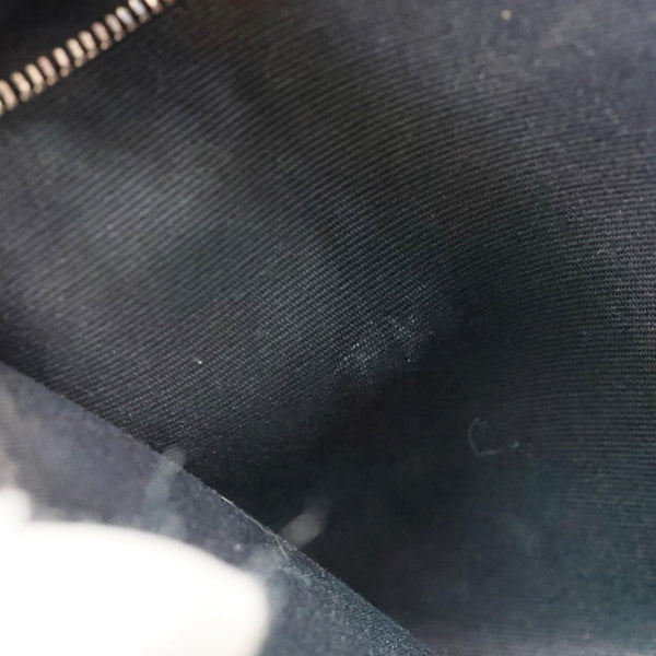 HERMES Herbag 31 PM Canvas Tote Shoulder Bag Black