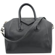 GIVENCHY Antigona Medium Sugar Goatskin Leather Shoulder Bag Black