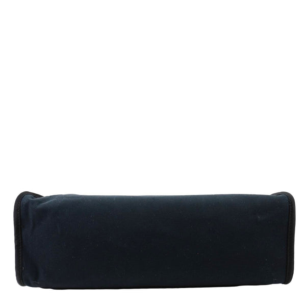 HERMES Herbag 31 PM Canvas Tote Shoulder Bag Black