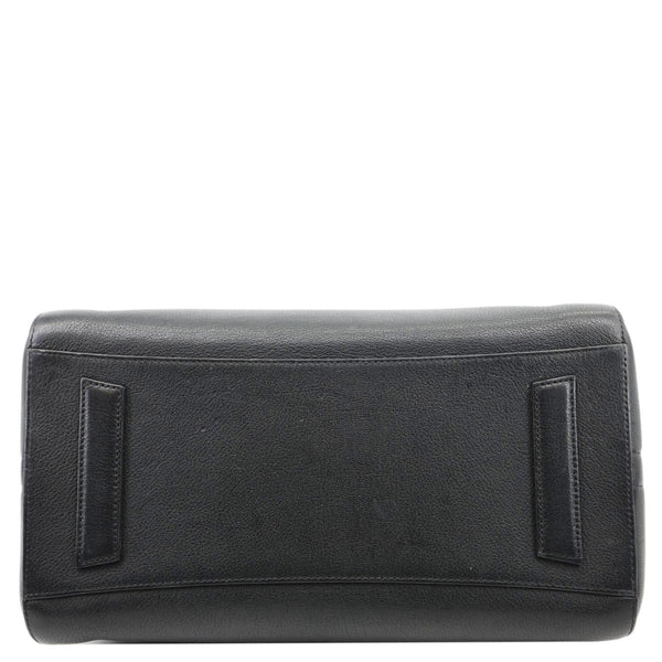 GIVENCHY Antigona Medium Sugar Goatskin Leather Shoulder Bag Black