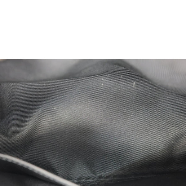 LOUIS VUITTON City Keepall Aerogram Leather Travel Bag Black