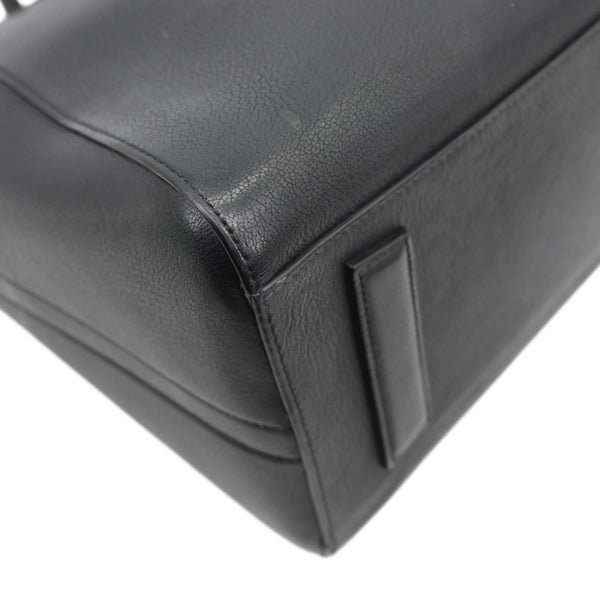 GIVENCHY Antigona Medium Sugar Goatskin Leather Shoulder Bag Black