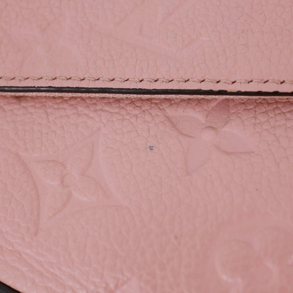 LOUIS VUITTON Felicie Monogram Empreinte Pochette Crossbody Bag Pink