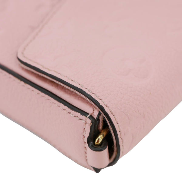 LOUIS VUITTON Felicie Monogram Empreinte Pochette Crossbody Bag Pink