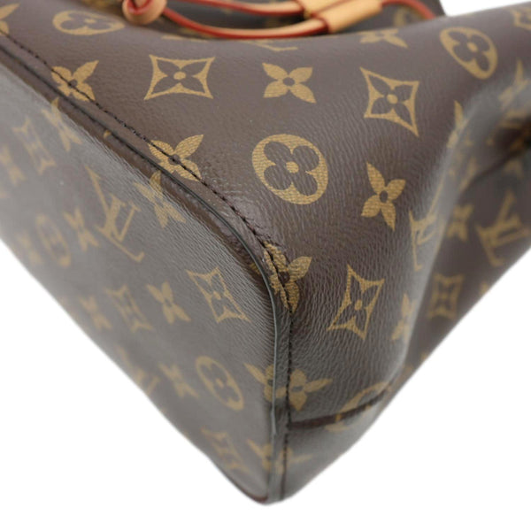 LOUIS VUITTON Neonoe BB Monogram Canvas Bucket Bag Brown