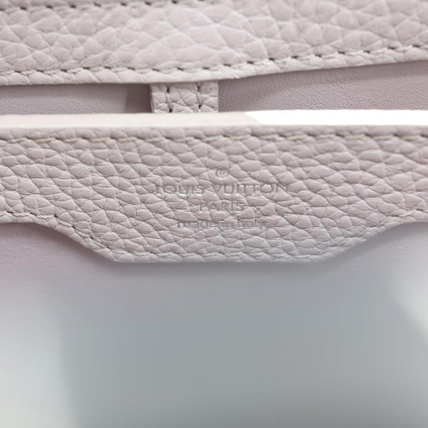 LOUIS VUITTON Capucines PM Taurillon Leather Crossbody Bag Tricolor