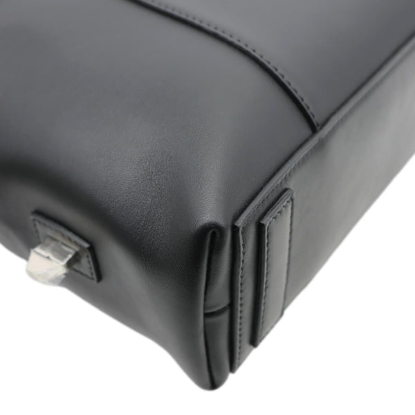 GIVENCHY Antigona Soft Leather Shoulder Bag Black