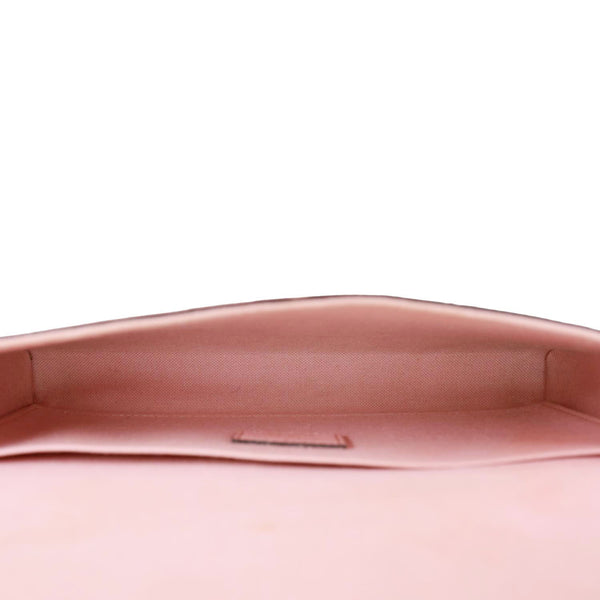 LOUIS VUITTON Felicie Monogram Empreinte Pochette Crossbody Bag Pink