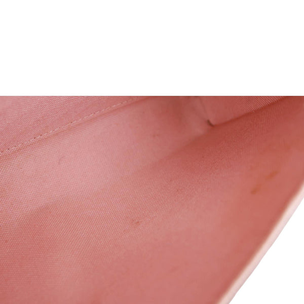 LOUIS VUITTON Felicie Monogram Empreinte Pochette Crossbody Bag Pink