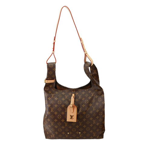 LOUIS VUITTON Atlantis GM Monogram Canvas Shoulder Bag Brown