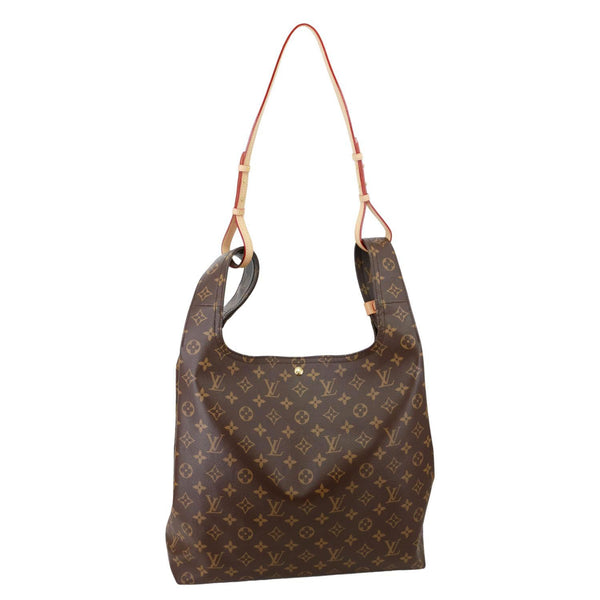 LOUIS VUITTON Atlantis GM Monogram Canvas Shoulder Bag Brown