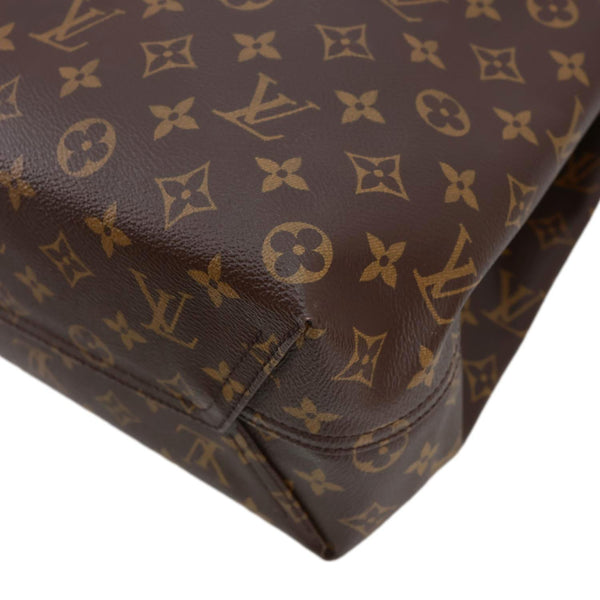 LOUIS VUITTON Atlantis GM Monogram Canvas Shoulder Bag Brown