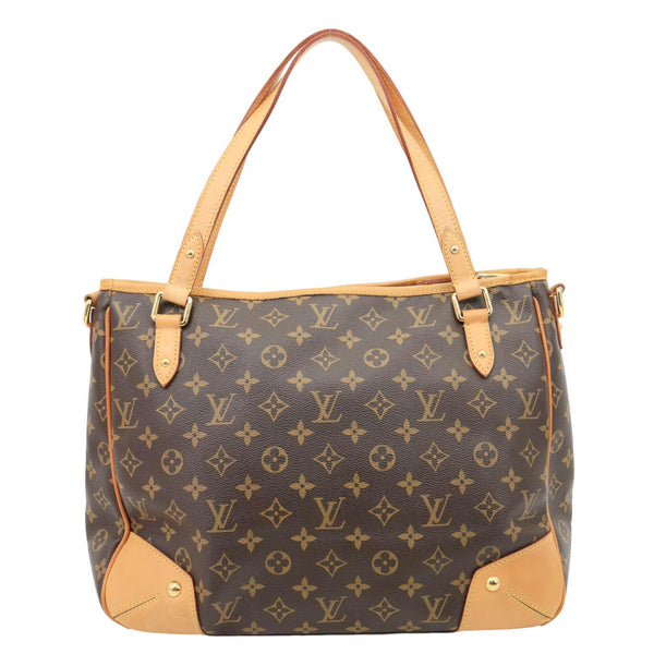 LOUIS VUITTON Estrela MM Monogram Canvas Shoulder Bag Brown
